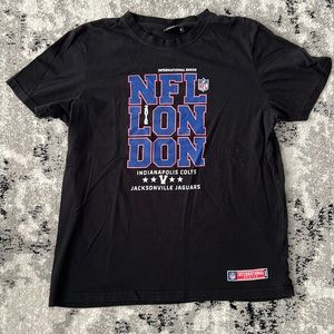 NFL Apparel T-shirt. Colts & Jags London international game shirt